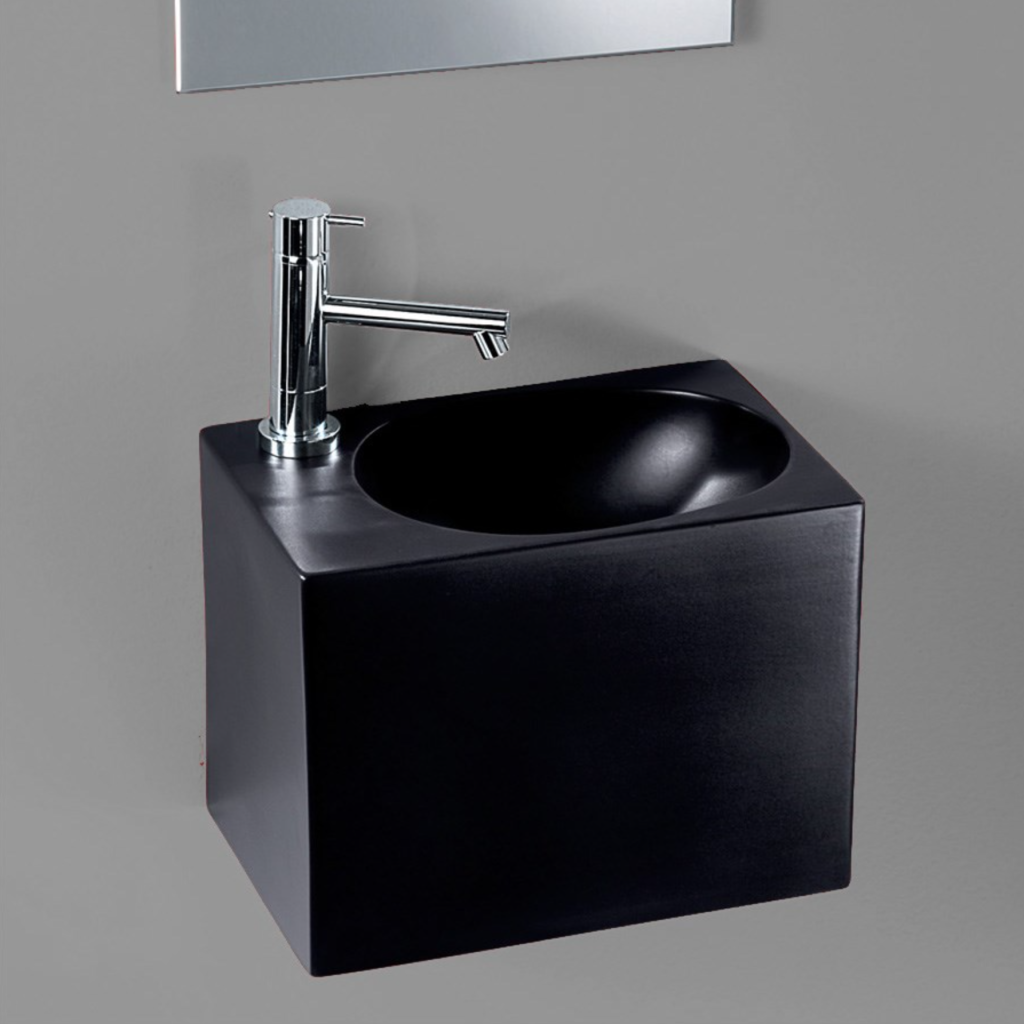 Lille håndvask i firkantet design